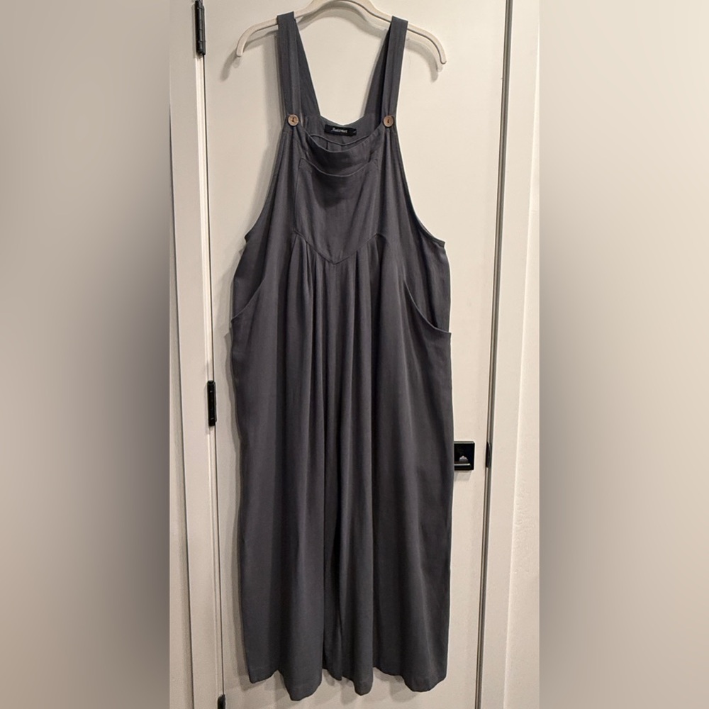 Automet Jumpsuits Overalls Wide Leg
Grey Blue, size Large - Picture 4 of 6